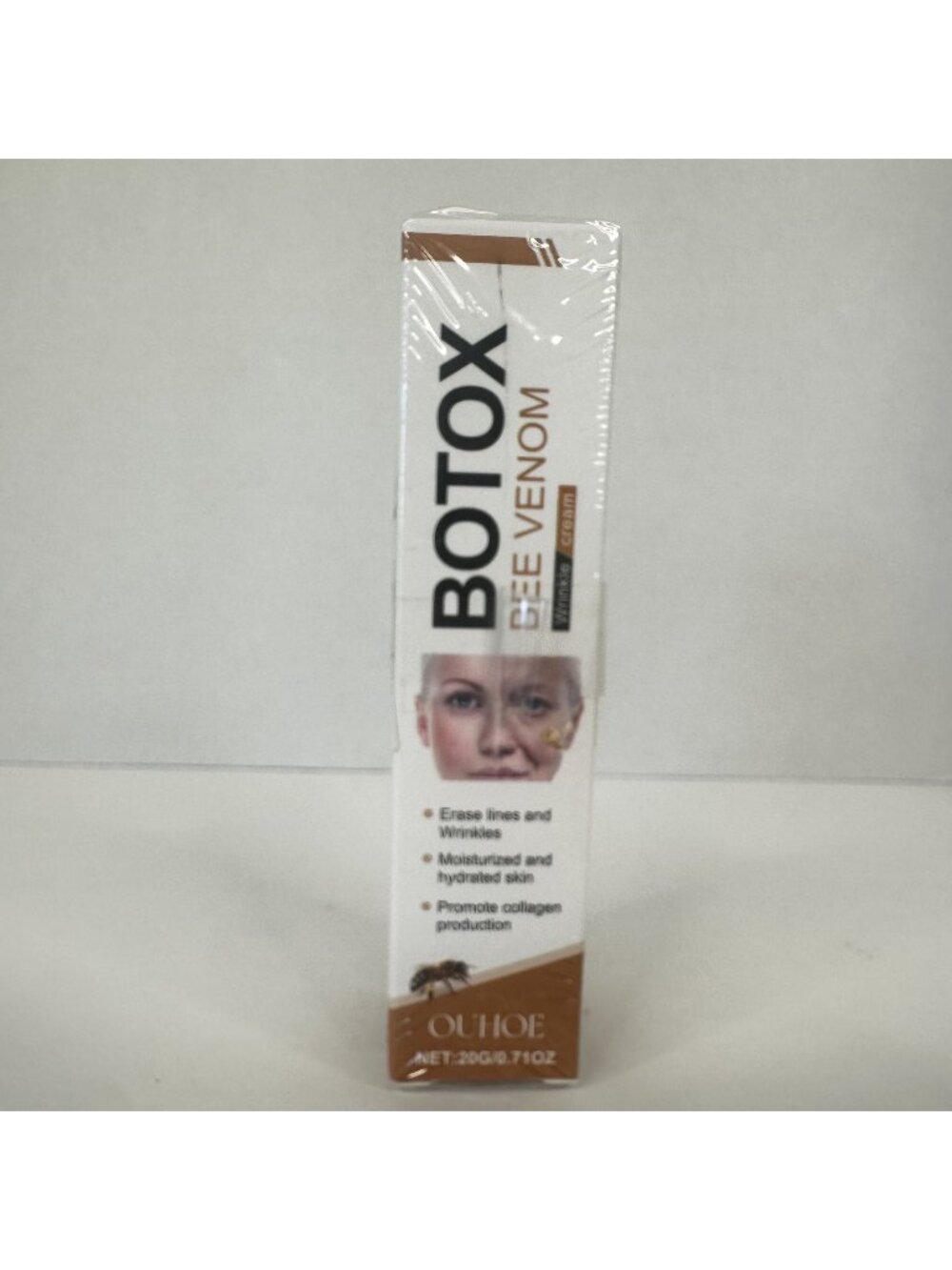 2x Botox Bee Venom Wrinkle Cream 20g Hydrating & Anti-Wrinkle Formula By OUHOE